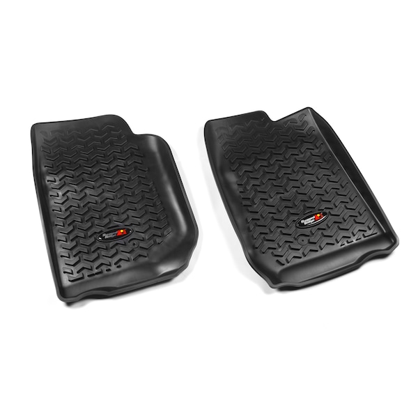 Rugged Ridge 07-16 WRANGLER JK ALL TERRAIN FLOOR LINER, FRONT PAIR, BLACK 12920.01 - main